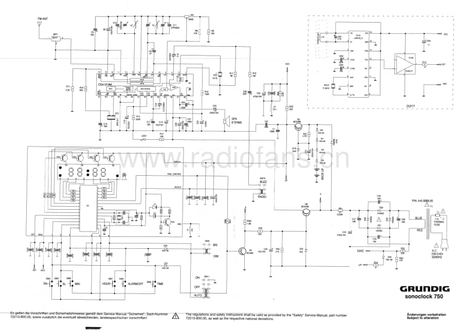 GrundigSonoclock750 维修电路图、原理图.pdf_第3页