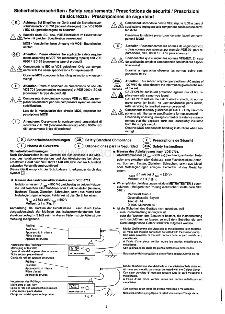 GrundigRR1110 维修电路图、原理图.pdf_第2页