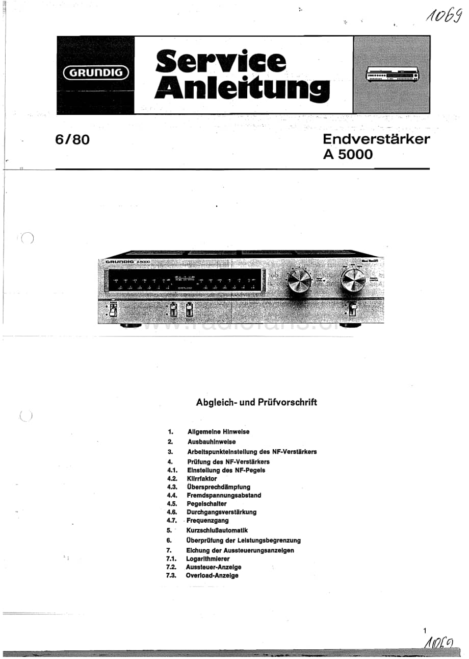 GrundigA5000 维修电路图、原理图.pdf_第1页