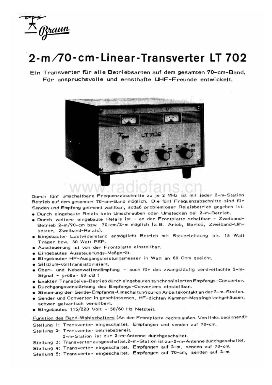 BraunLT702Schematic电路原理图.pdf_第1页