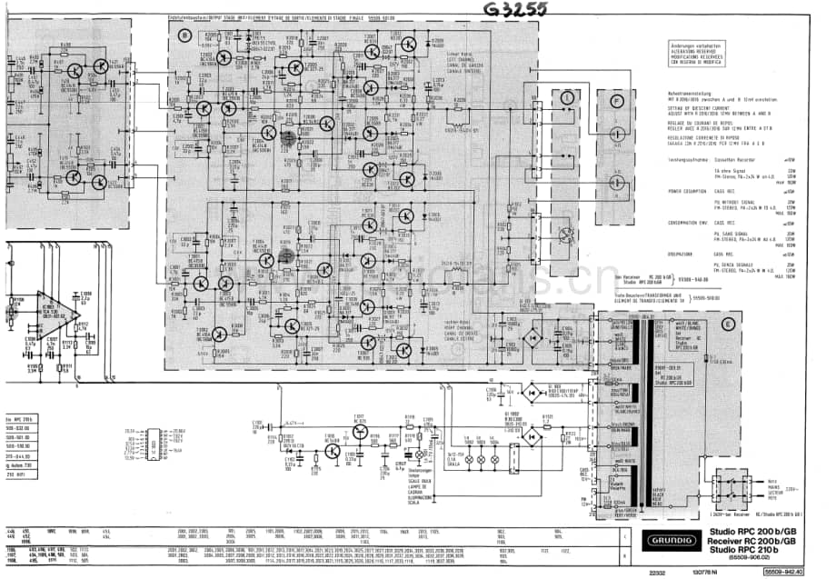 GrundigRPC200B 维修电路图、原理图.pdf_第3页