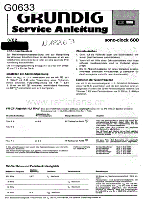 GrundigSonoclock600 维修电路图、原理图.pdf
