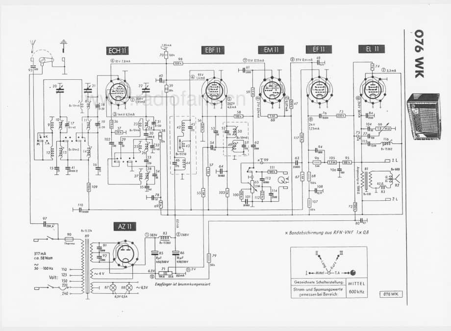 Telefunken076WK维修电路图、原理图.pdf_第1页