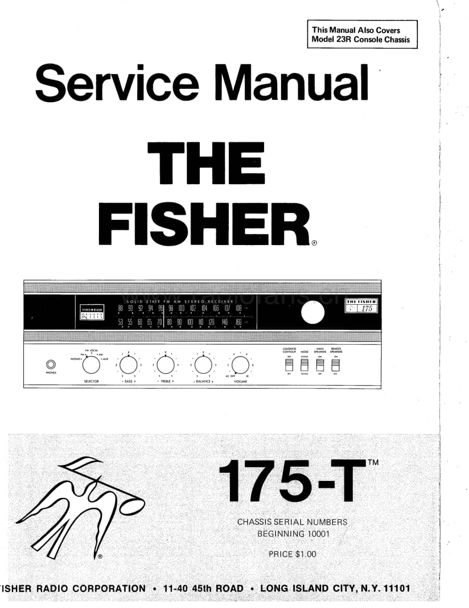 Fisher175T23RServiceManual 电路原理图.pdf_第1页