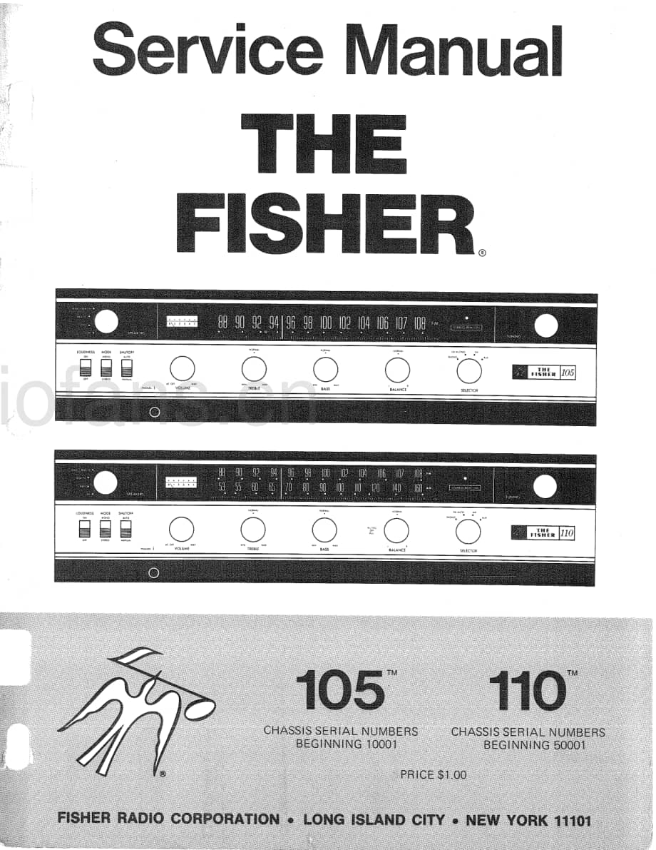 Fisher105ServiceManual 电路原理图.pdf_第1页