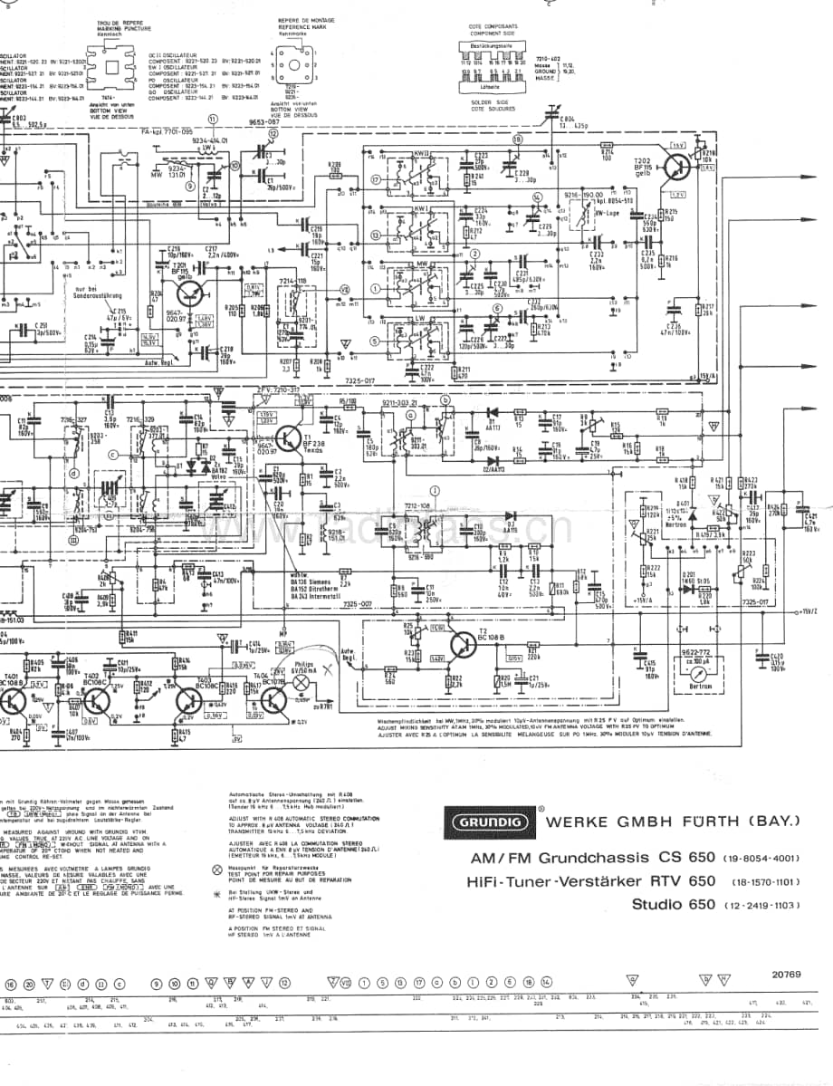 GrundigCSRTVStudio650Schematics 维修电路图、原理图.pdf_第3页