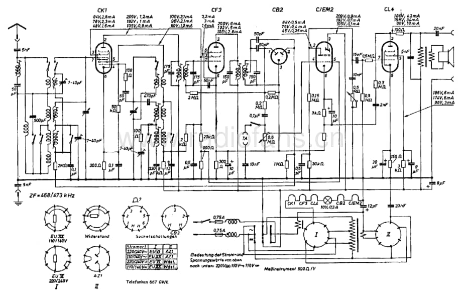 Telefunken667维修电路图、原理图.pdf_第1页