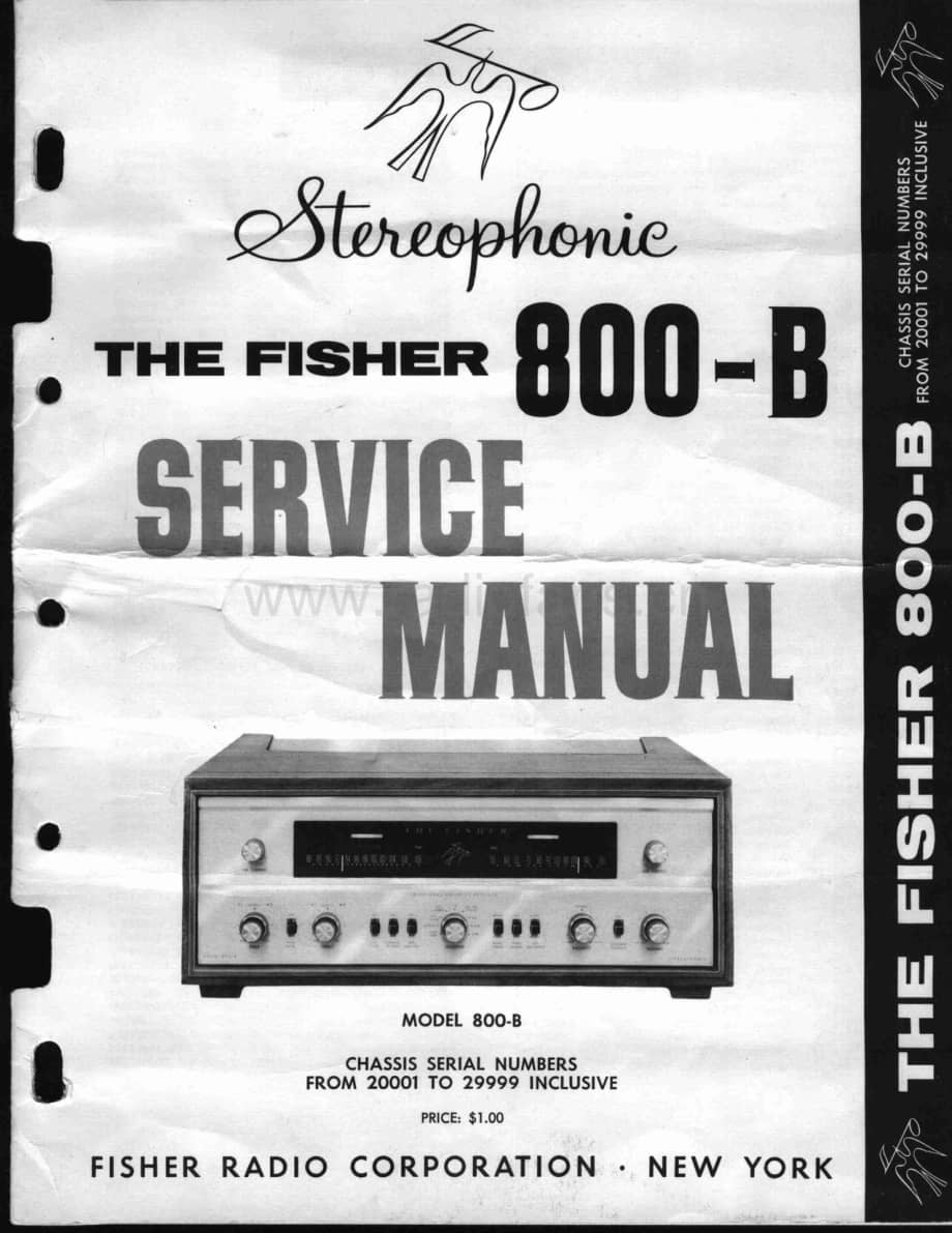 Fisher800BServiceManual2000129999电路原理图 维修电路图 原理图.pdf_第1页