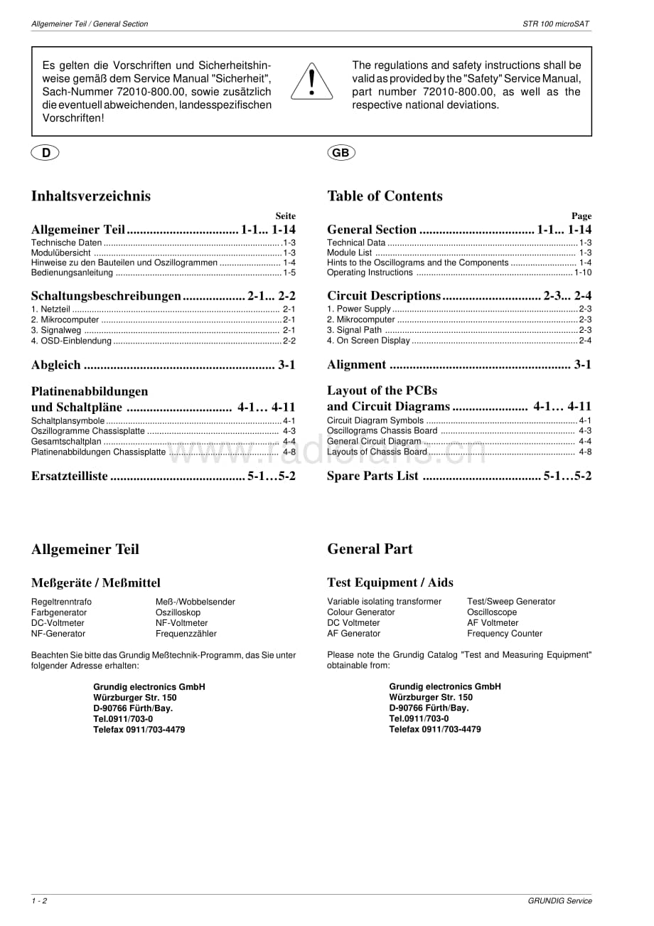 GrundigSTR100 维修电路图、原理图.pdf_第2页