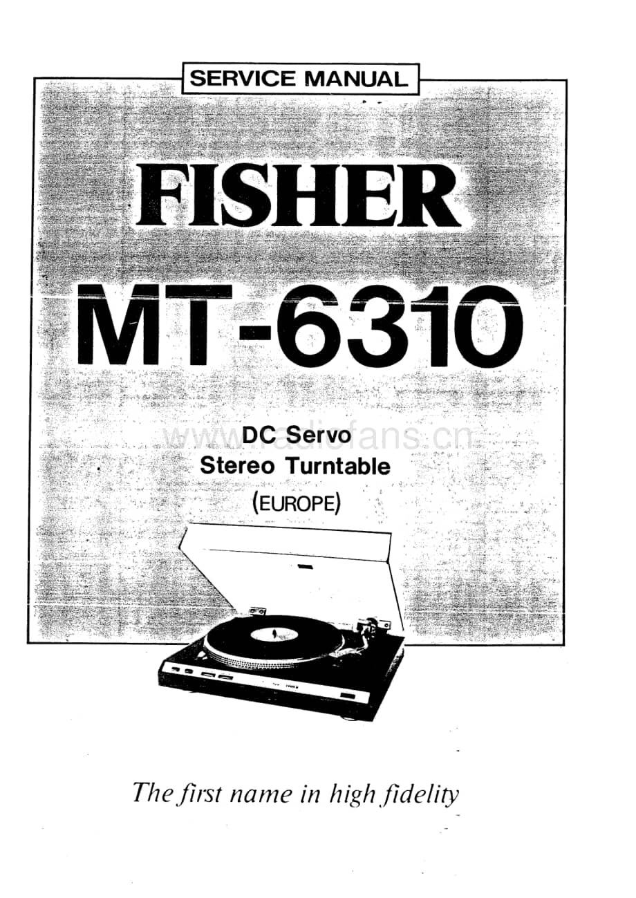 FisherMT6310ServiceManual 电路原理图.pdf_第1页