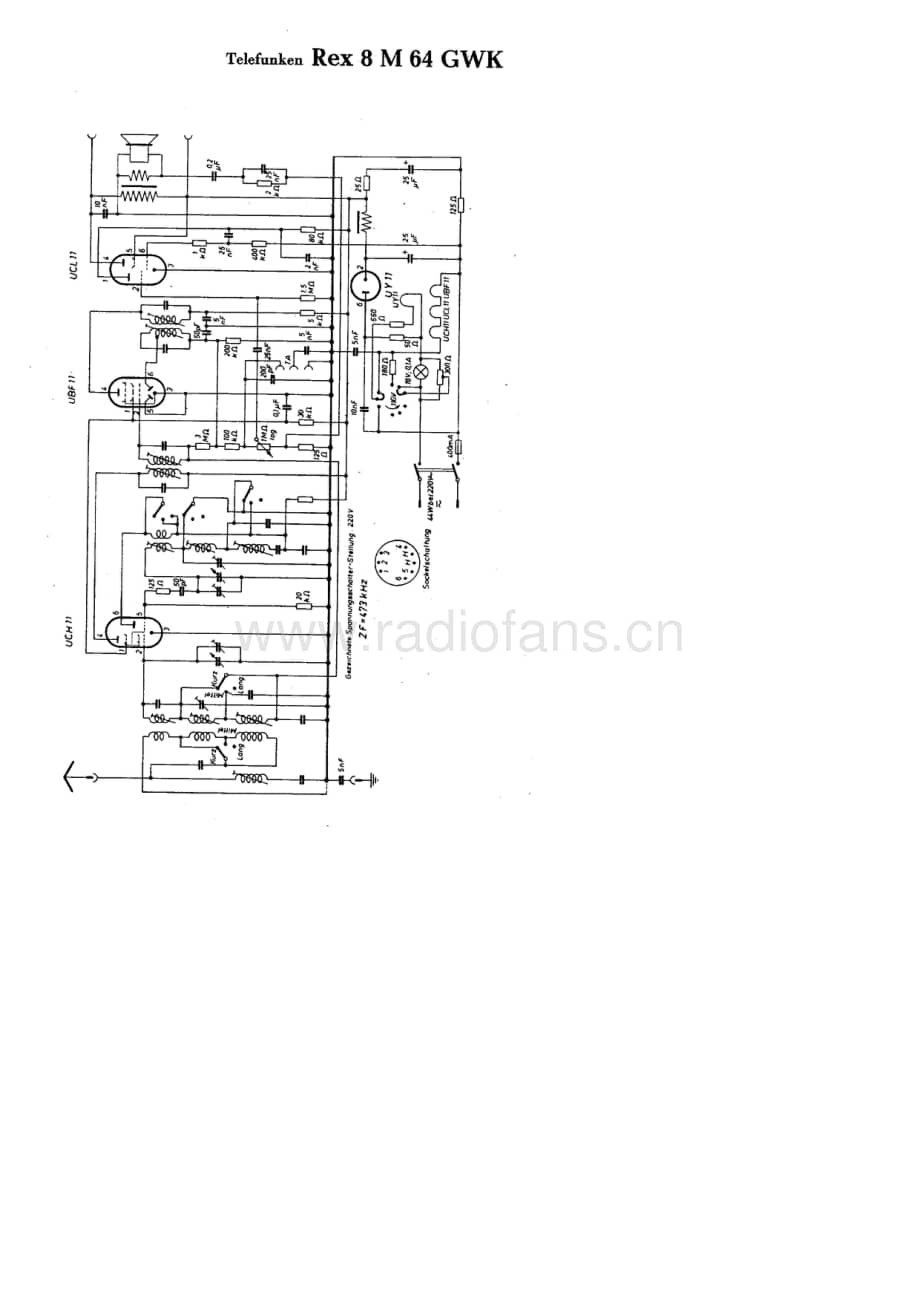 TelefunkenRex8M64GWK维修电路图、原理图.pdf_第1页