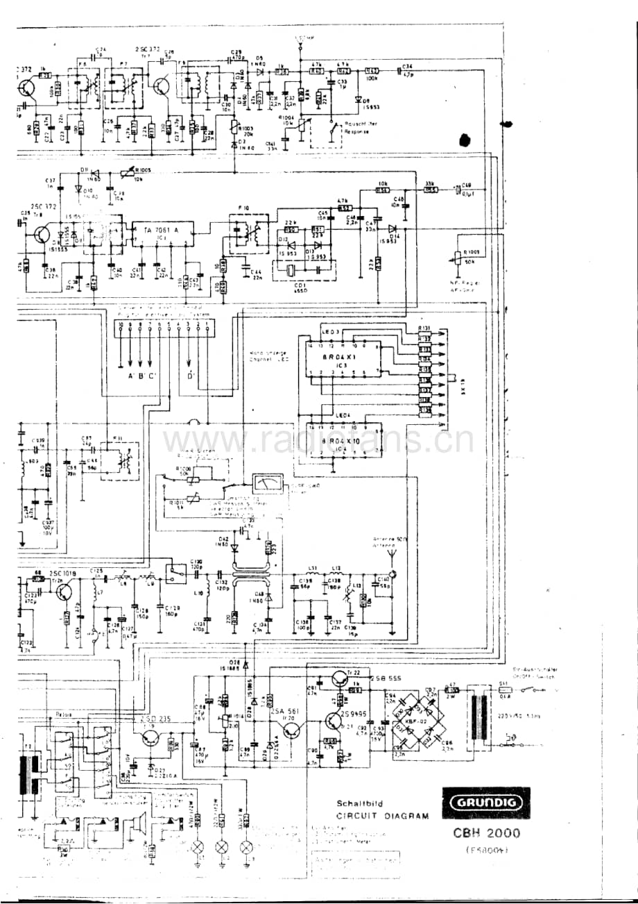 GrundigCBH2000 维修电路图、原理图.pdf_第1页