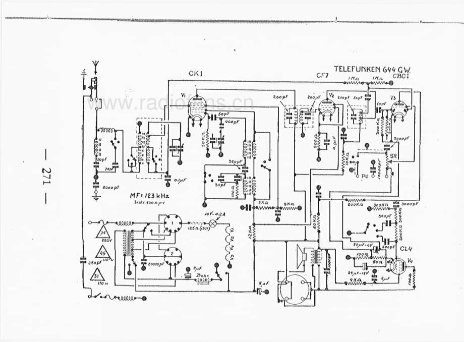 Telefunken644GW维修电路图、原理图.pdf_第1页