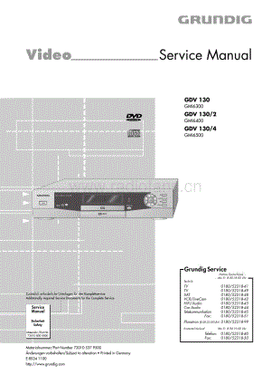GrundigGDV130 维修电路图、原理图.pdf
