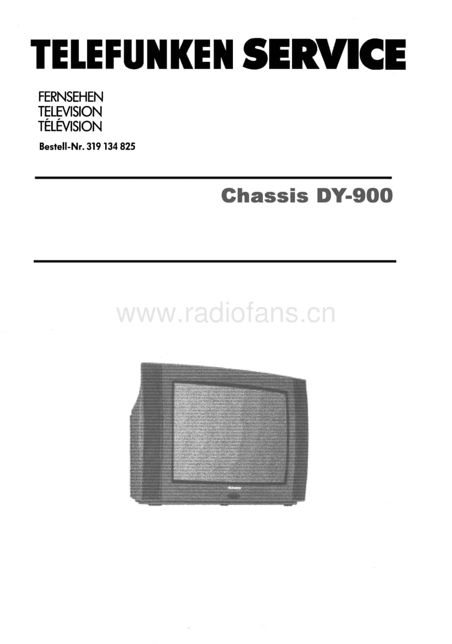 TelefunkenDY900维修电路图、原理图.pdf_第1页