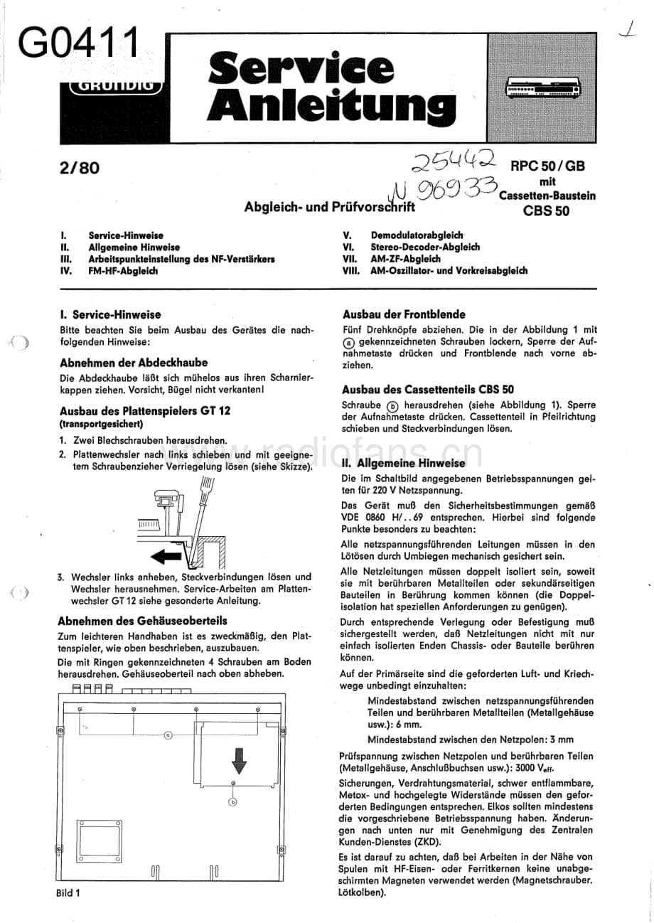 GrundigRPC50 维修电路图、原理图.pdf_第1页