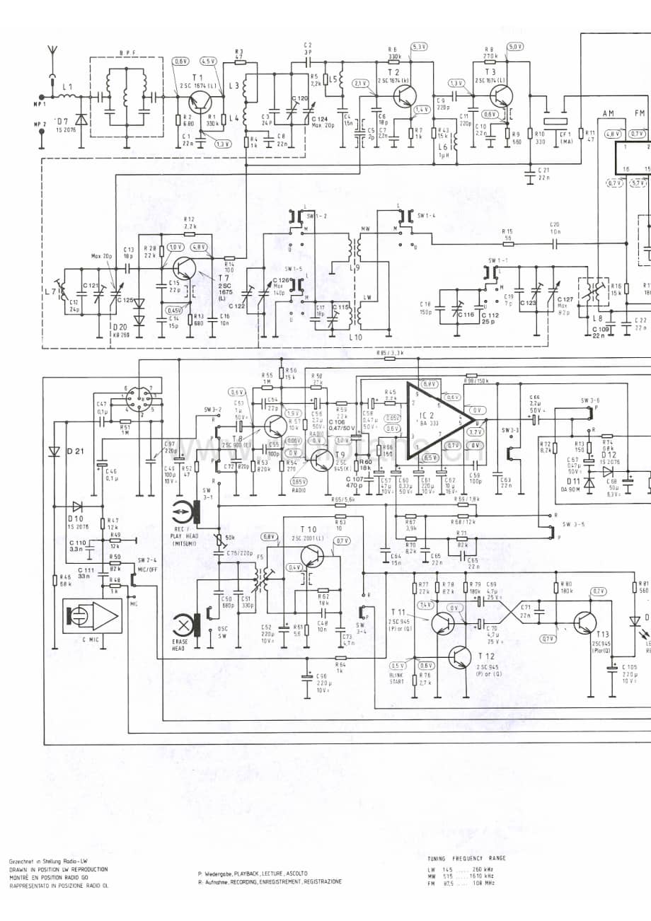 GrundigRR150 维修电路图、原理图.pdf_第3页