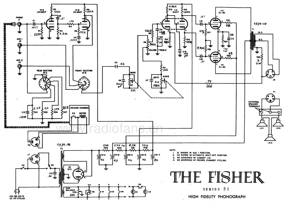 Fisher51Schematic电路原理图 维修电路图 原理图.pdf_第2页