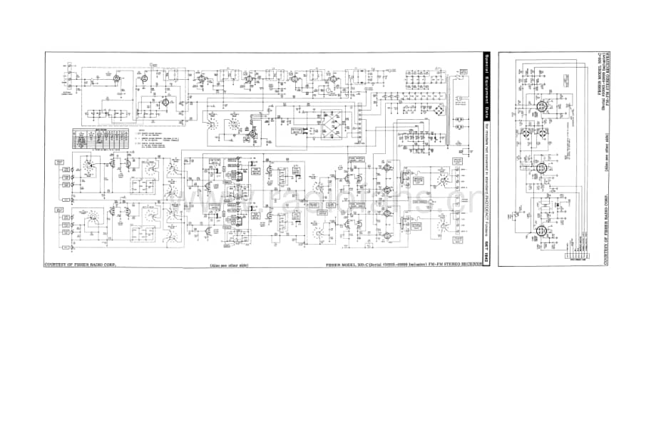 Fisher500CSchematic电路原理图 维修电路图 原理图.pdf_第1页