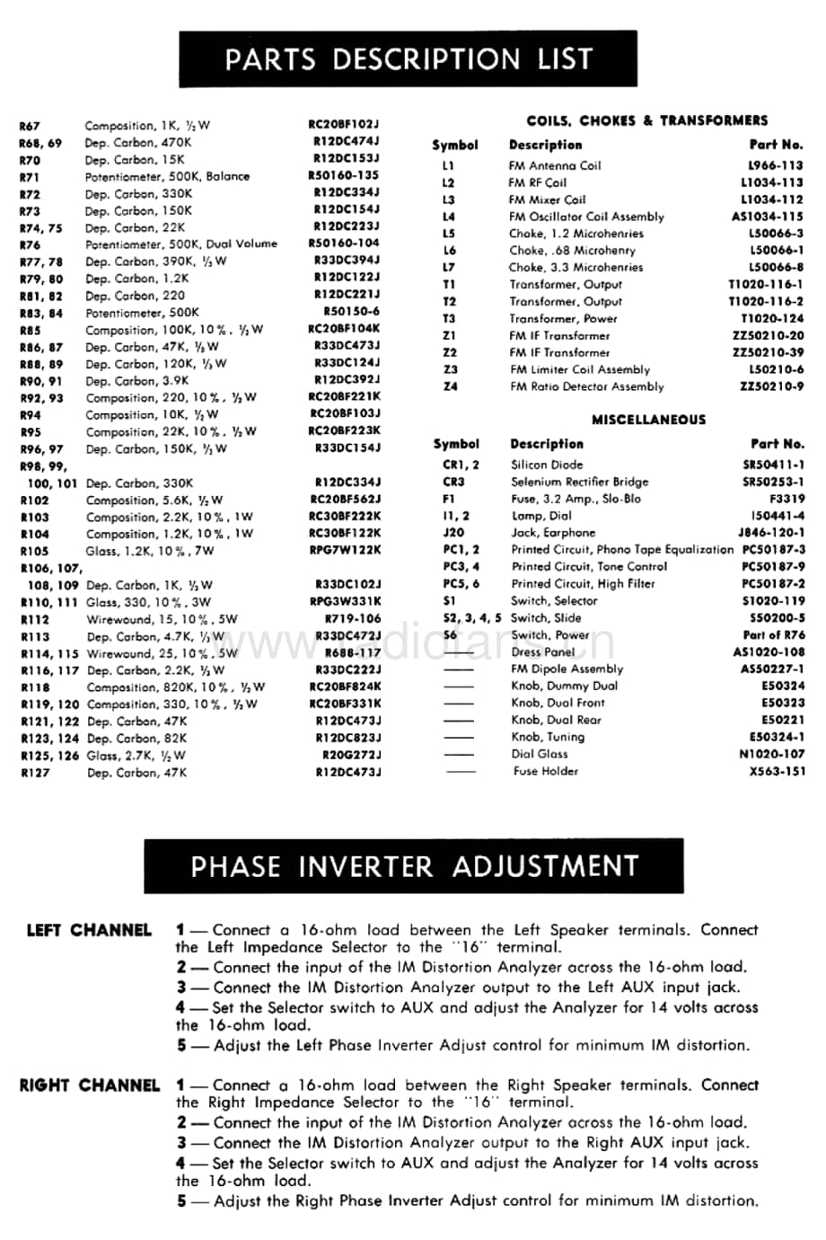 Fisher400ServiceManual2电路原理图 维修电路图 原理图.pdf_第3页