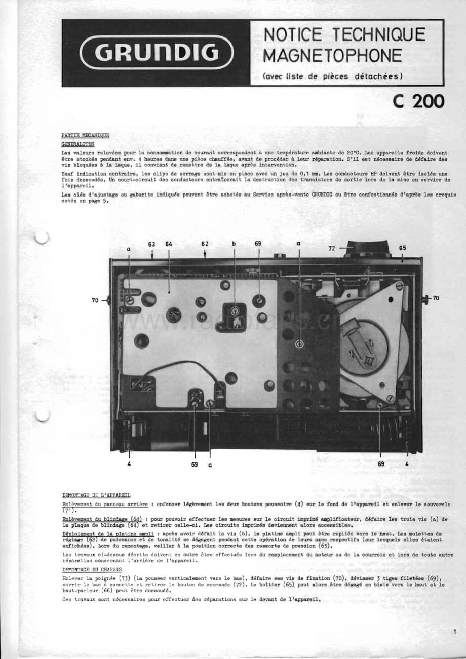 GrundigC200 维修电路图、原理图.pdf_第1页