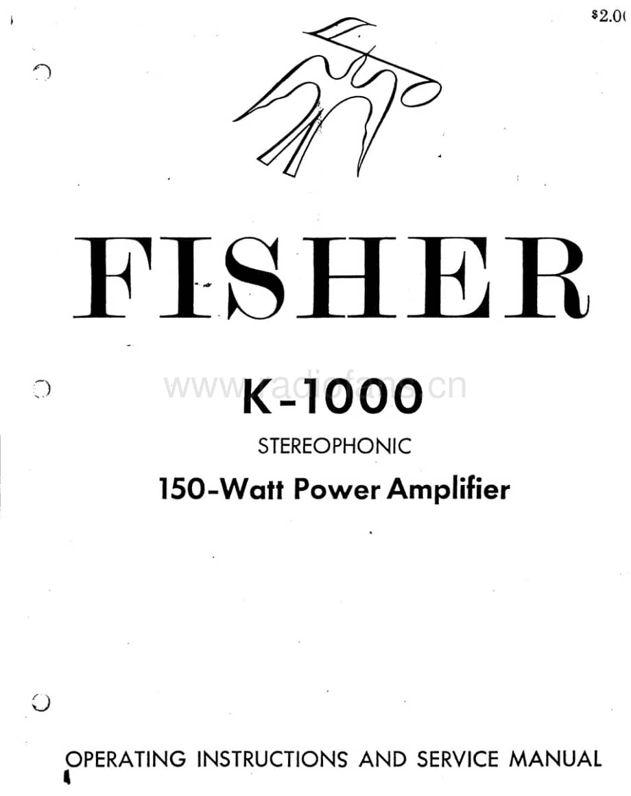 FisherK1000ServiceManual 电路原理图.pdf_第1页