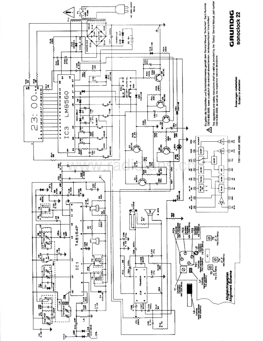 GrundigSonoclock22 维修电路图、原理图.pdf_第1页