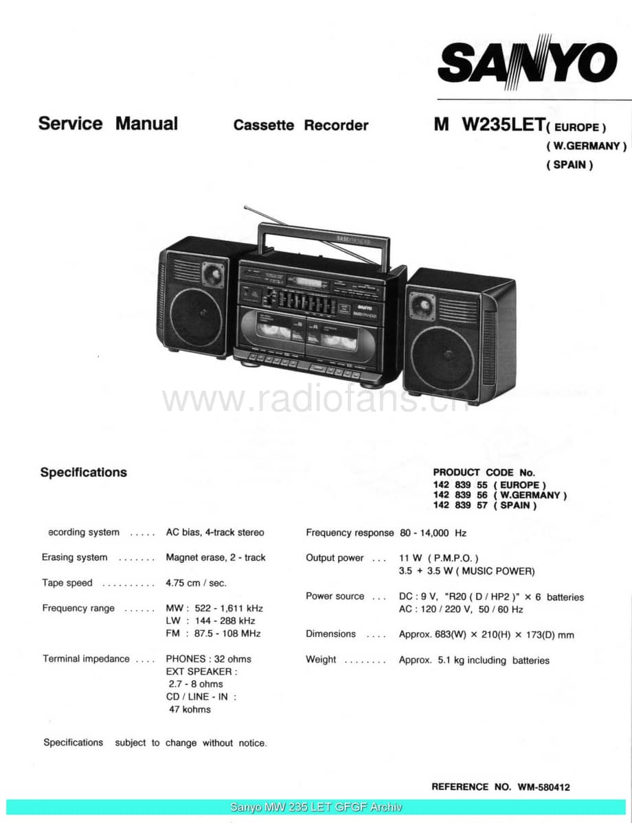 Sanyo_MW235LET_sch 电路图 维修原理图.pdf_第1页