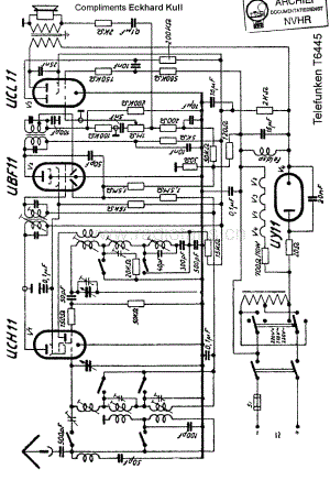 Telefunken_6445GWK 维修电路图 原理图.pdf