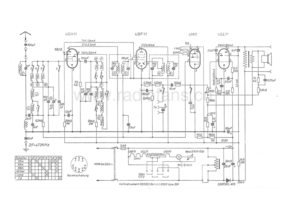 TelefunkenCapriccio50Schematic2电路原理图维修电路图、原理图.pdf_第1页