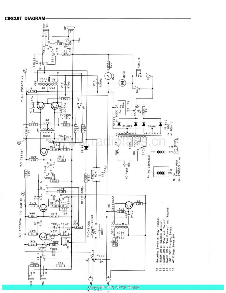 Sanyo_MR410_sch 电路图 维修原理图.pdf_第2页