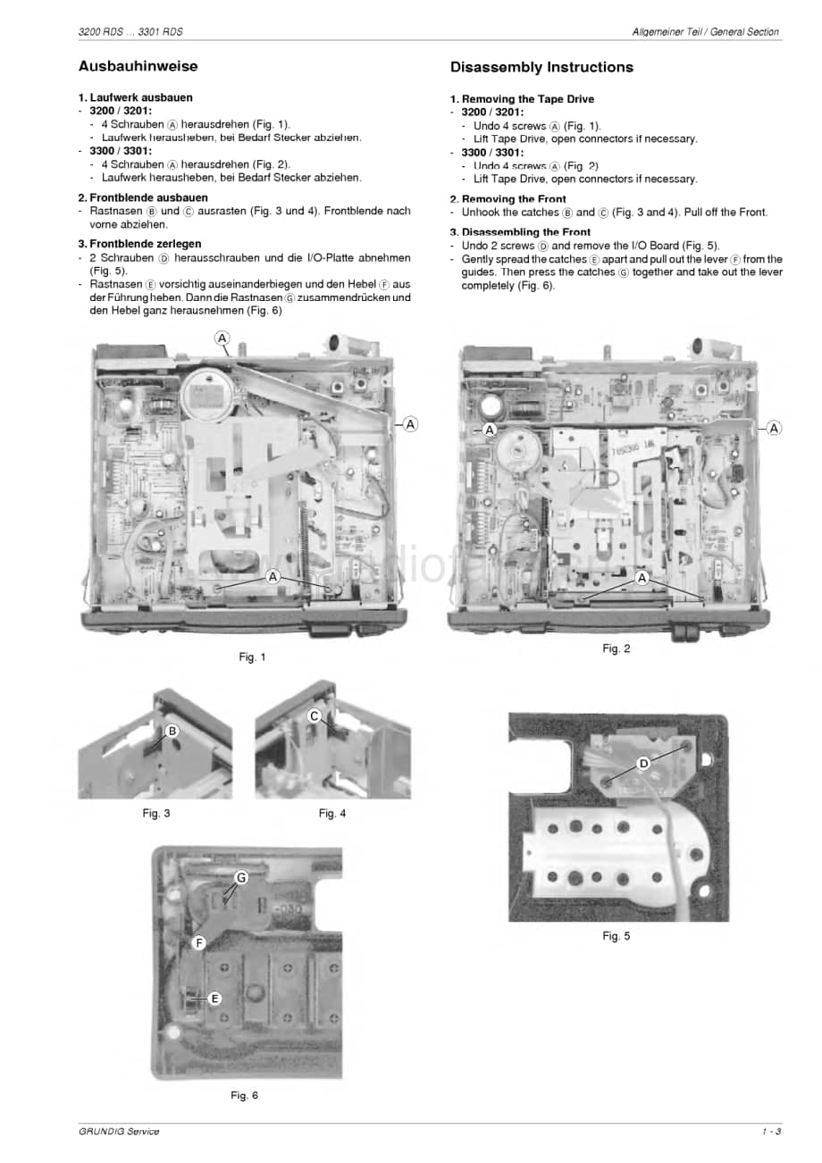 GrundigWKC3300RDS 维修电路图、原理图.pdf_第3页