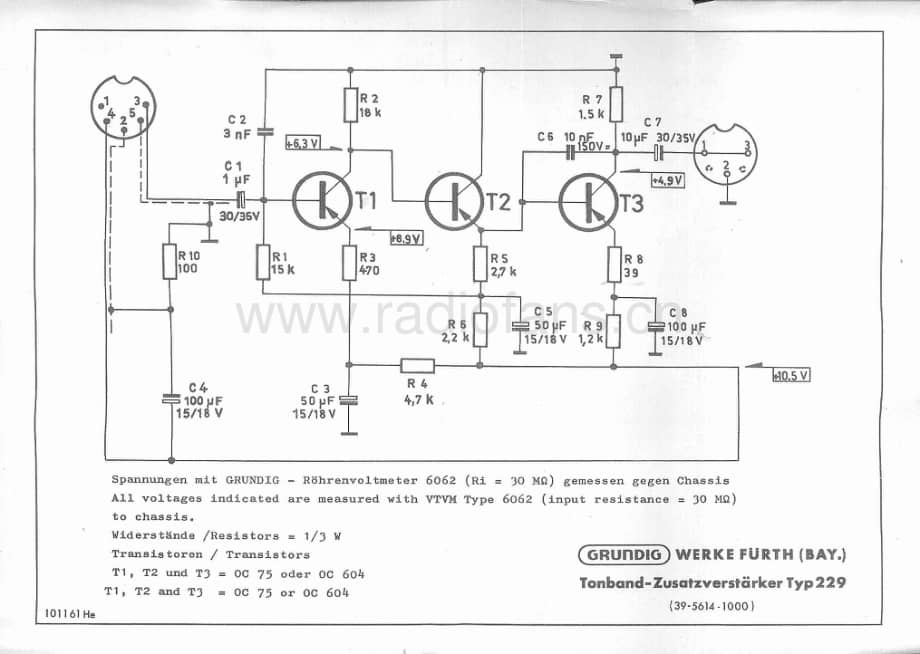 GrundigTonbandZusatz229 维修电路图、原理图.pdf_第2页