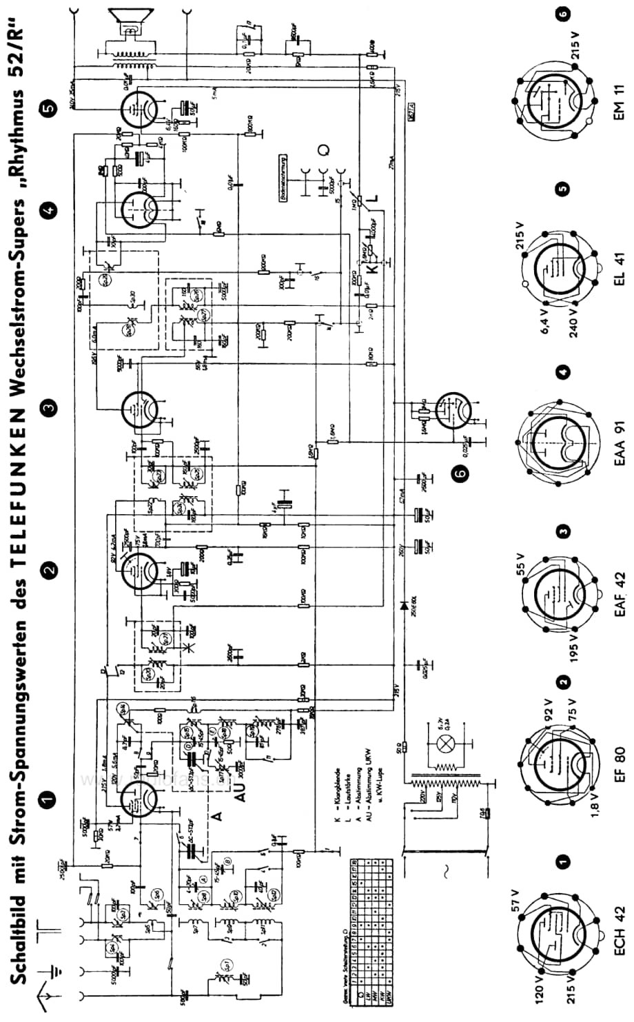 Telefunken_Rhythmus52R 维修电路图 原理图.pdf_第2页