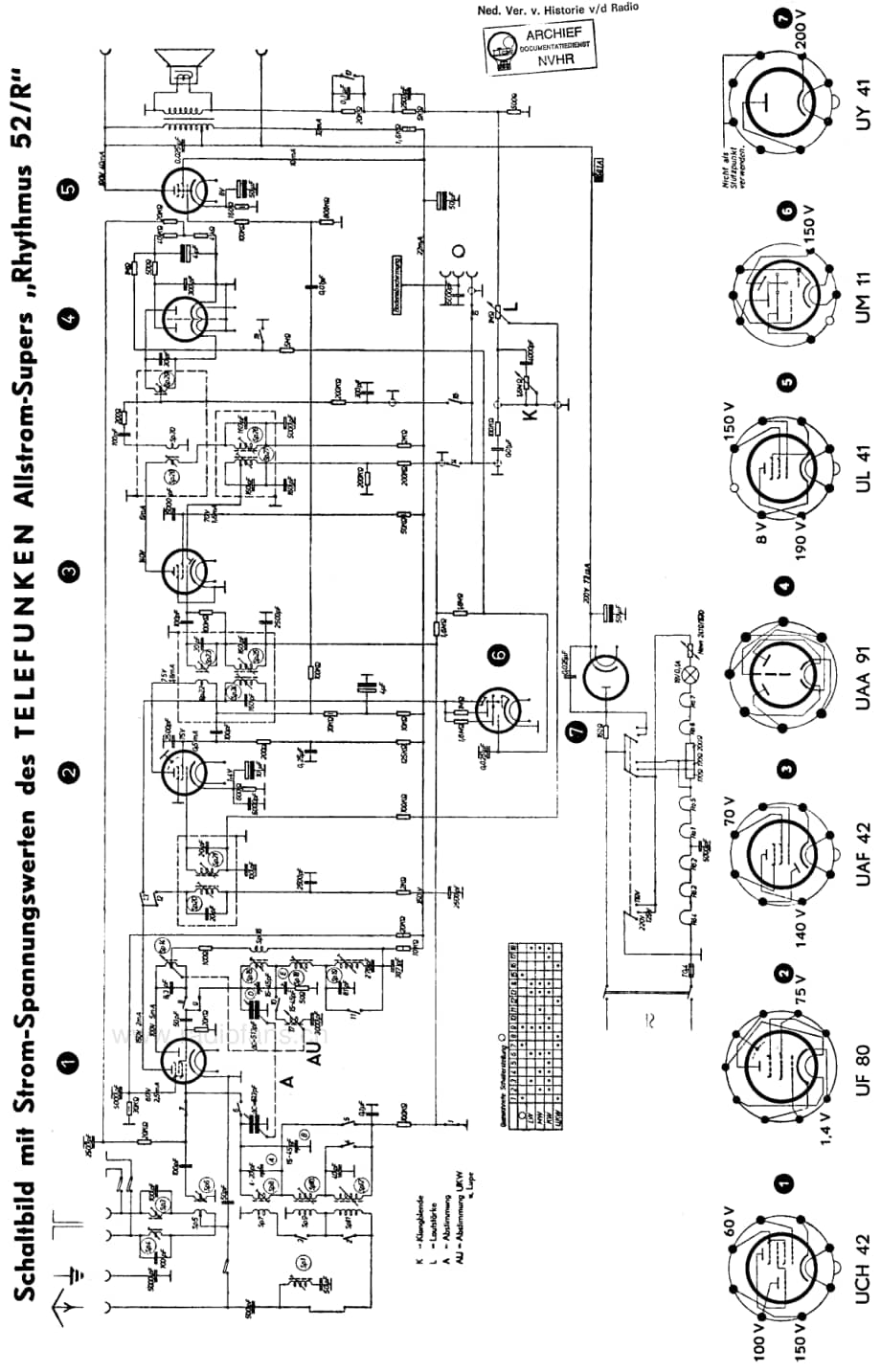 Telefunken_Rhythmus52R 维修电路图 原理图.pdf_第3页