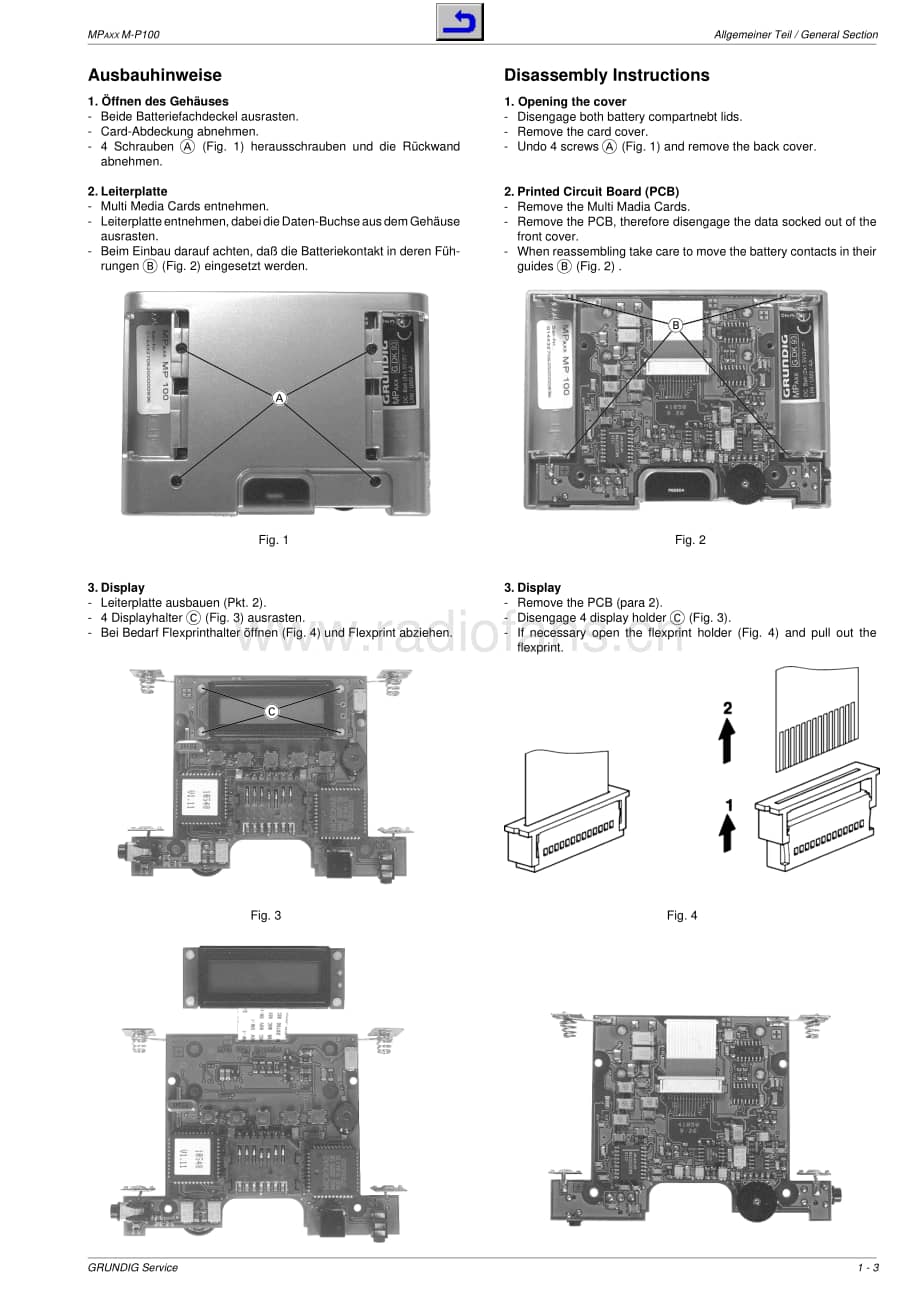 GrundigMPAXXMP100 维修电路图、原理图.pdf_第3页