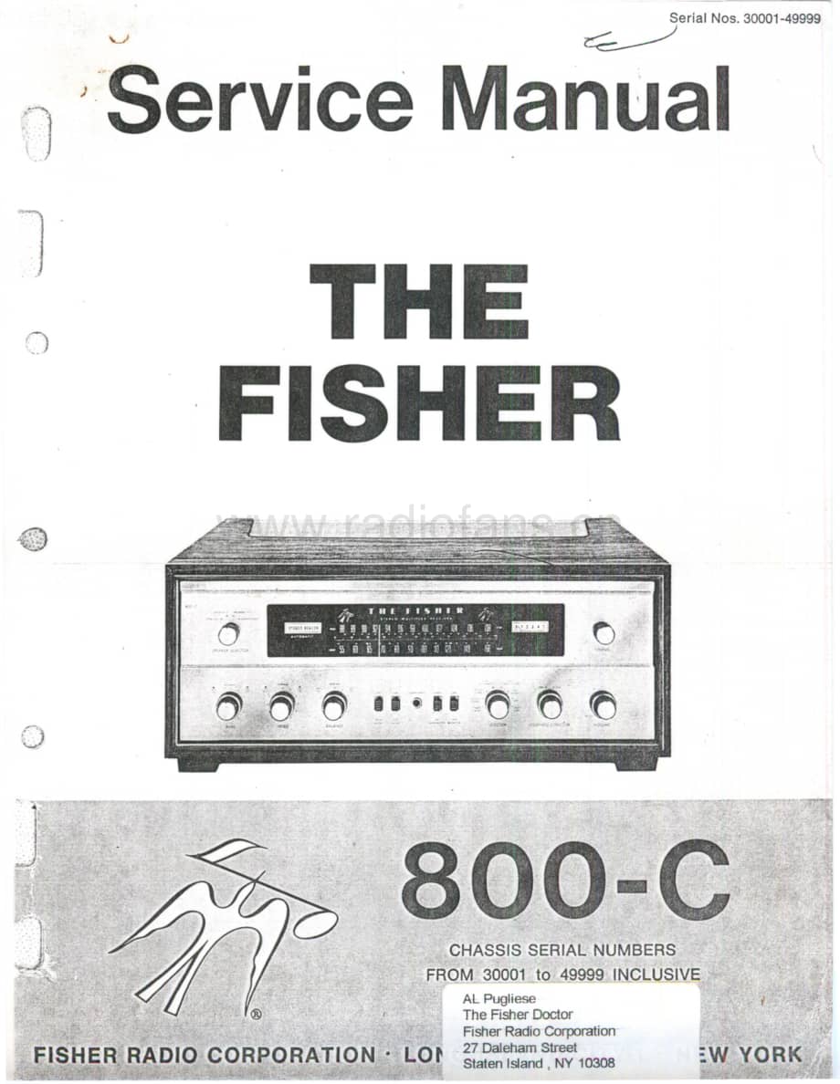 Fisher800CServiceManual3000149999电路原理图 维修电路图 原理图.pdf_第1页