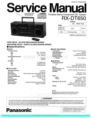 Panasonic_RX-DT650_sch 电路图 维修原理图.pdf