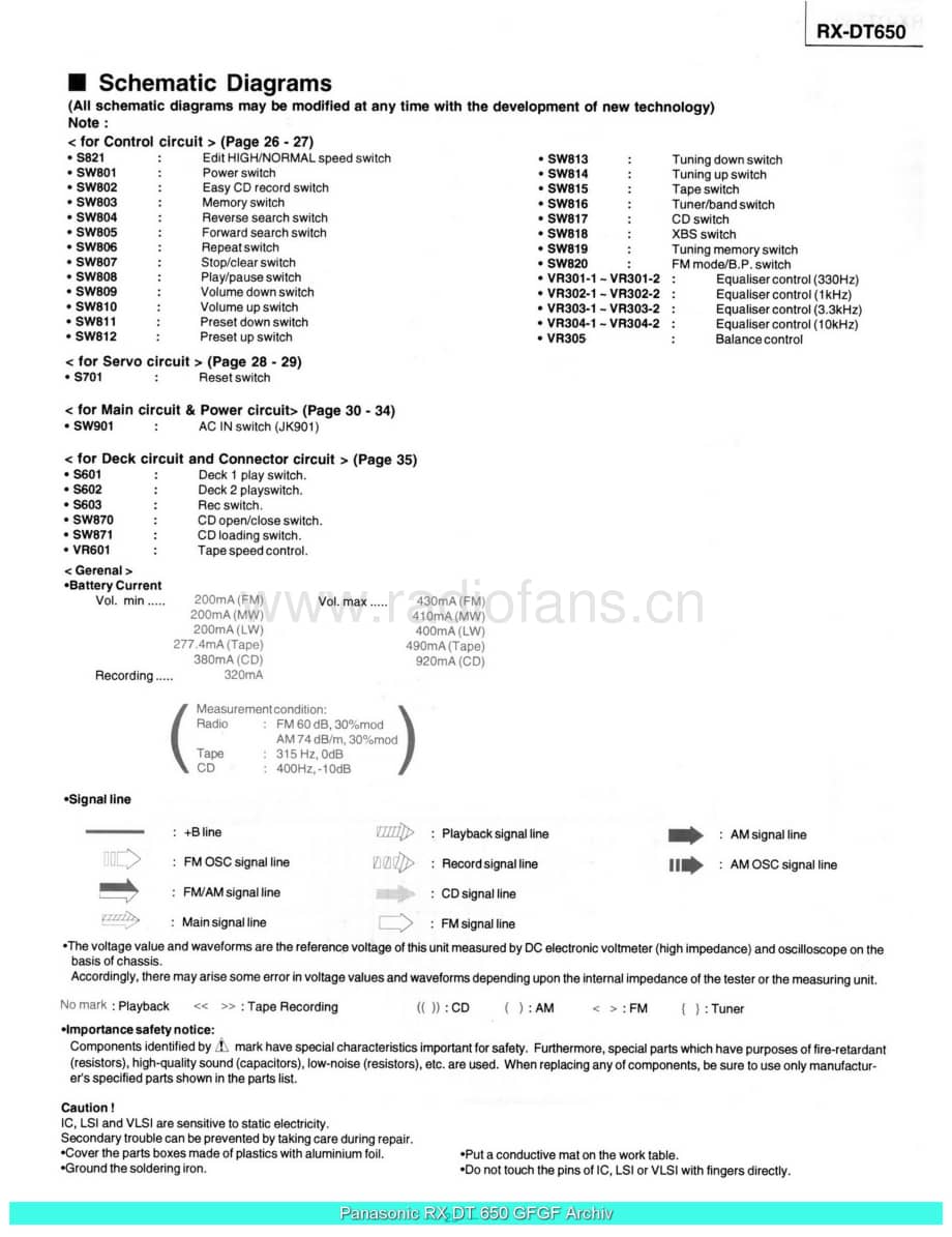 Panasonic_RX-DT650_sch 电路图 维修原理图.pdf_第2页