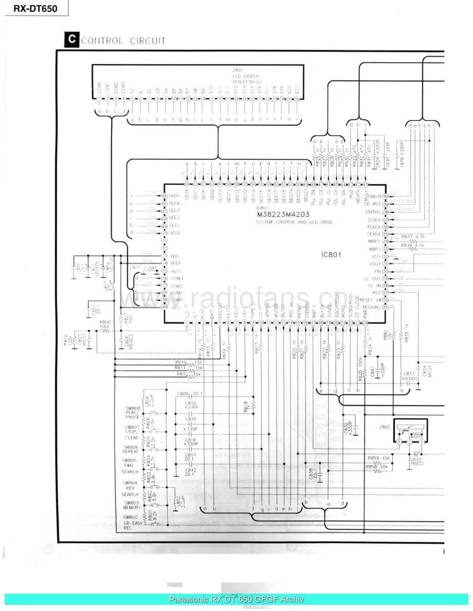 Panasonic_RX-DT650_sch 电路图 维修原理图.pdf_第3页