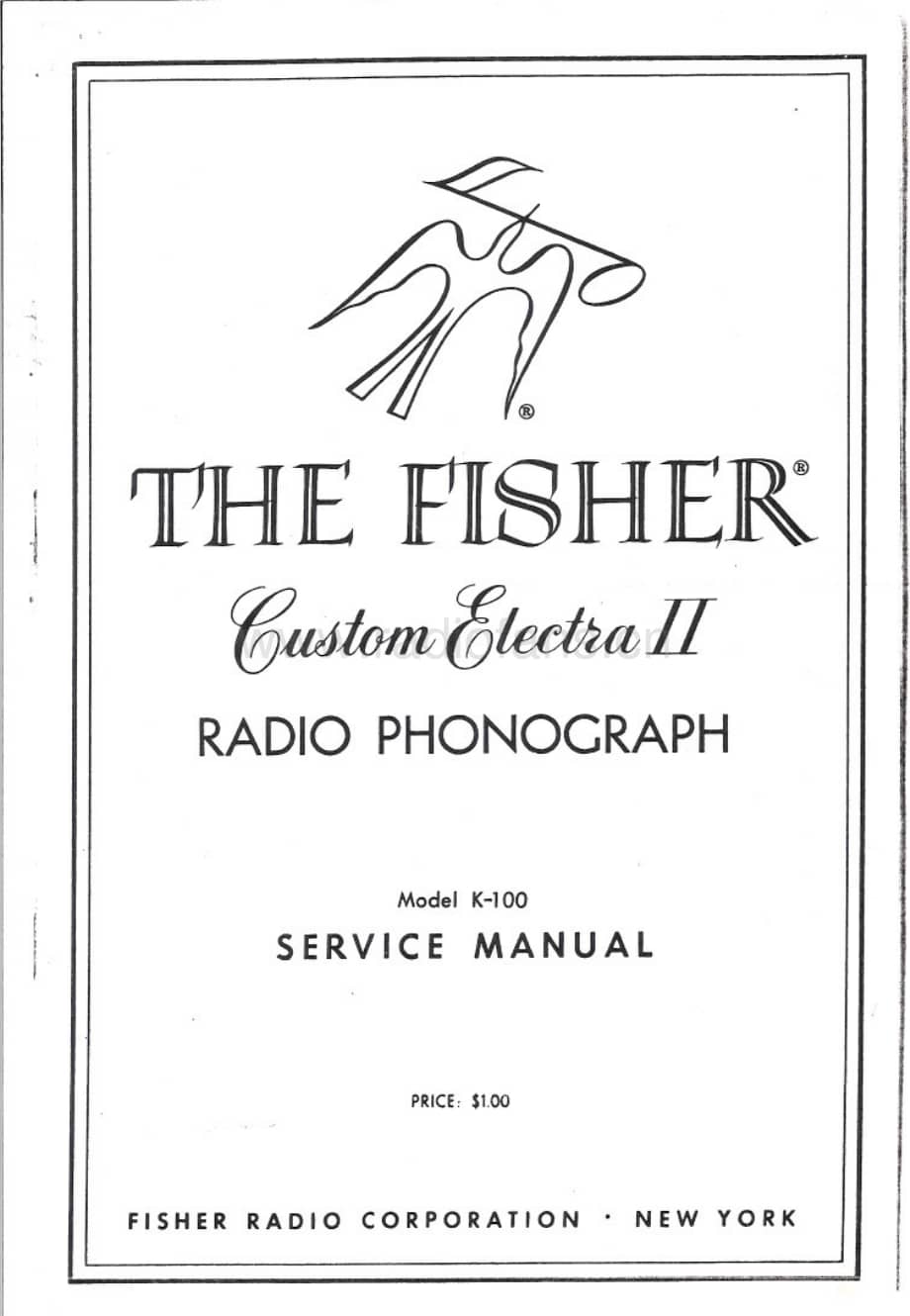 FisherCUSTOMELECTRAK100ServiceManual 电路原理图.pdf_第1页