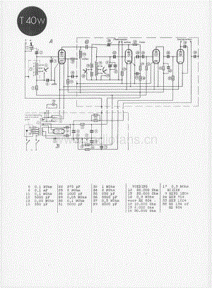 TelefunkenT40W维修电路图、原理图.pdf