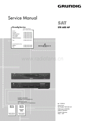 GrundigSTR600AP 维修电路图、原理图.pdf