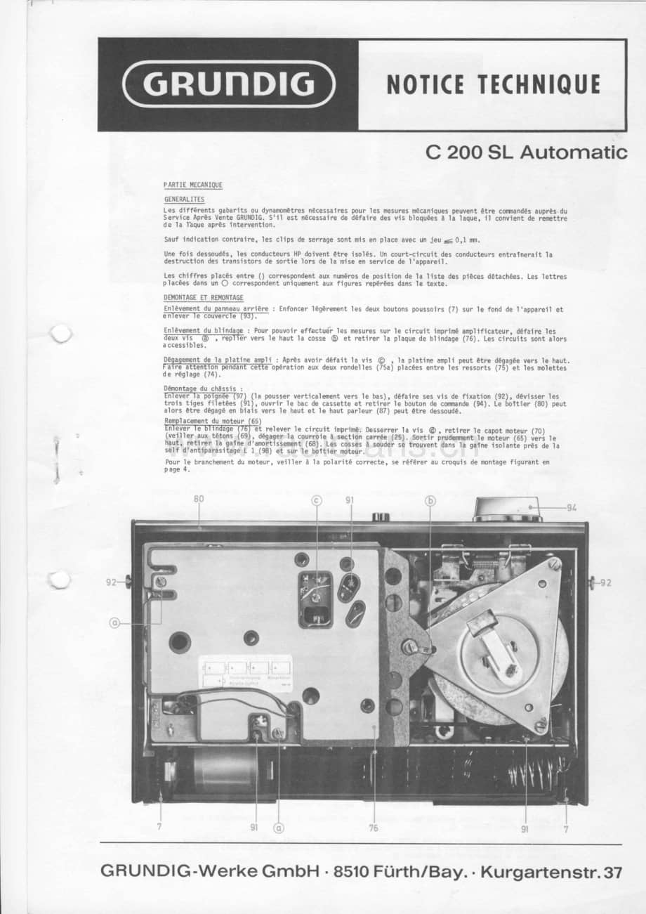 GrundigC200SL 维修电路图、原理图.pdf_第1页