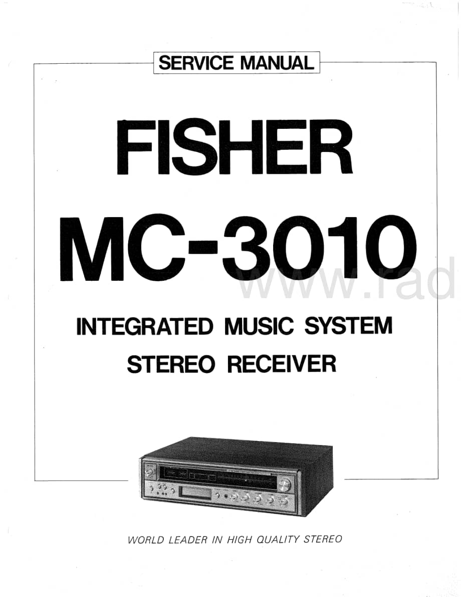 FisherMC3010ServiceManual 电路原理图.pdf_第1页