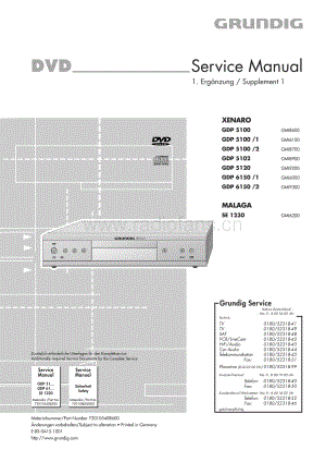 GrundigGDP61501 维修电路图、原理图.pdf