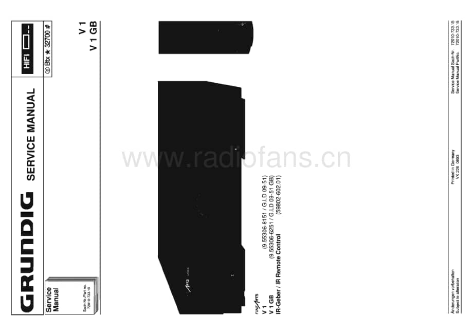 GrundigV1 维修电路图、原理图.pdf_第1页