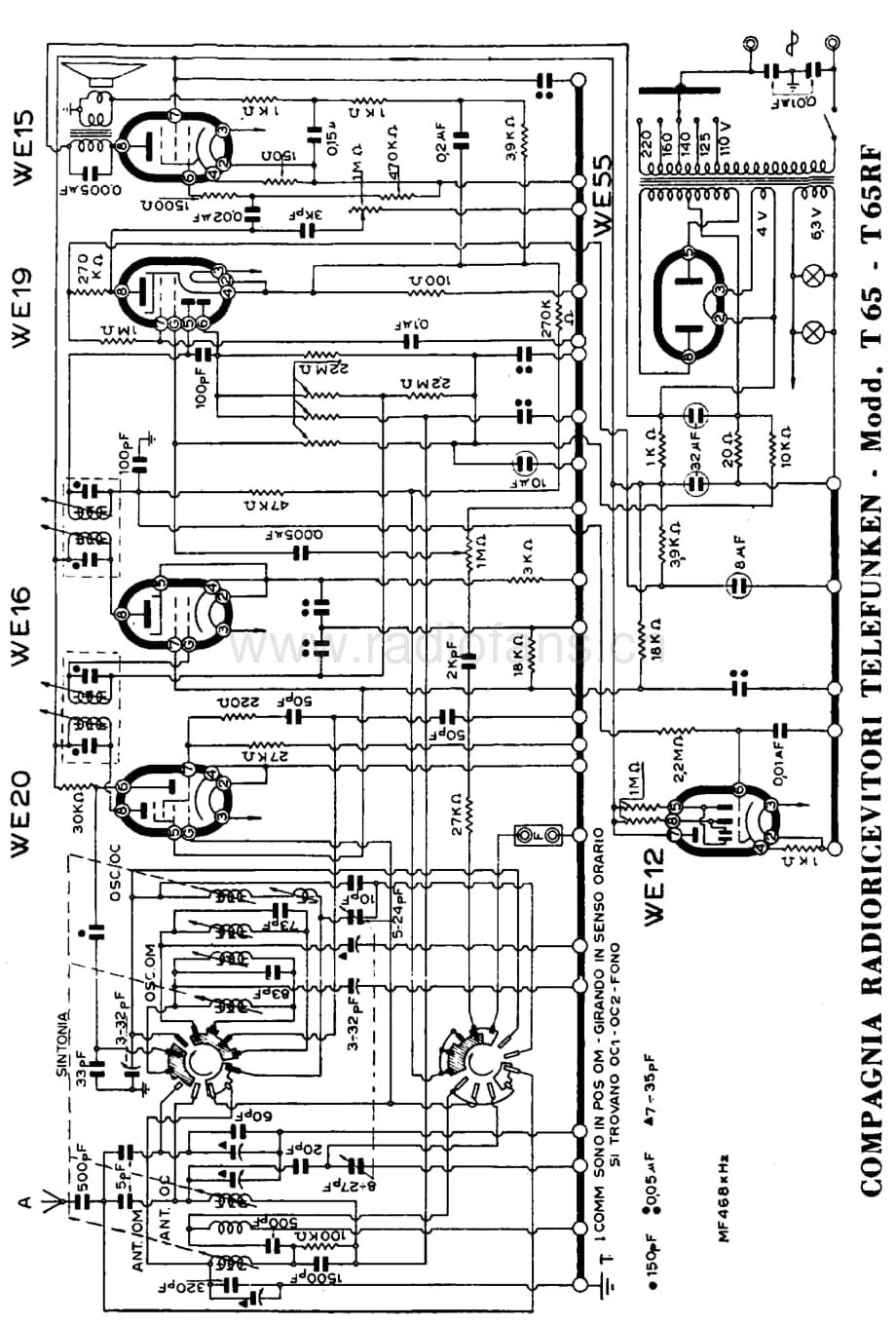 Telefunken_T65 维修电路图 原理图.pdf_第1页