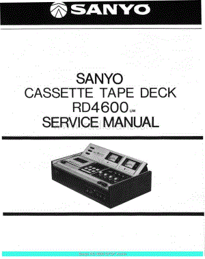 Sanyo_RD4600_sch 电路图 维修原理图.pdf