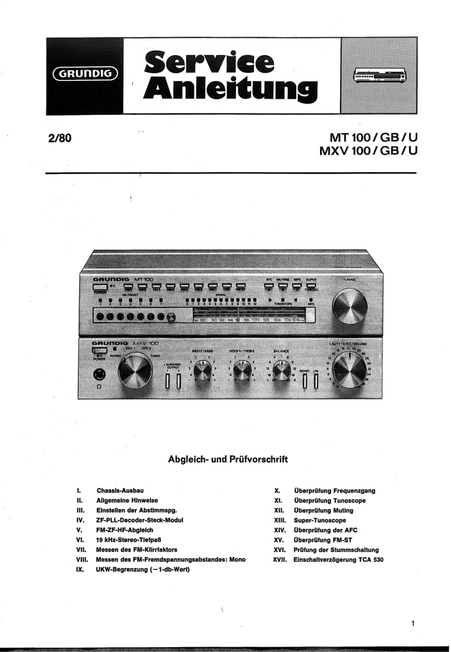 GrundigMT100MVX100Schematics 维修电路图、原理图.pdf_第1页